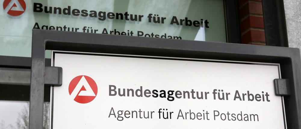 Die Bundesagentur für Arbeit in Postdam.