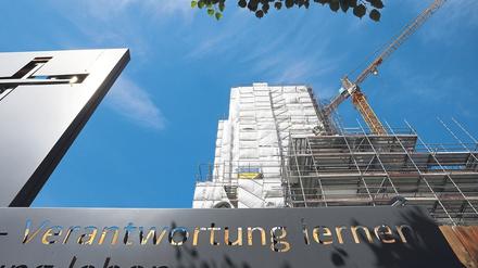 Für den Bau des Garnisonkirchturms wurde weitere Fördermittel freigegeben.