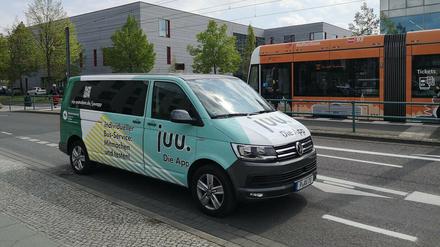Dieser Minibus ist nächste Woche im Bornstedter Feld unterwegs.