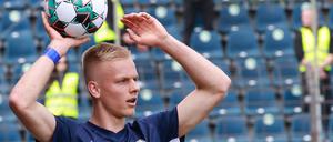 Der SV Babelsberg geht ambitioniert in die neue Saison. Hier zu sehen: Verteidiger Janne Sietan.