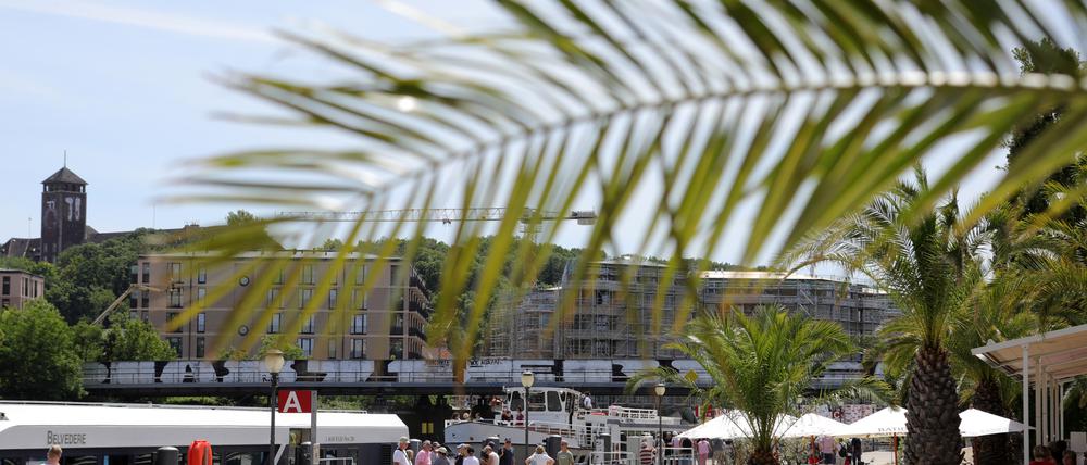 In Potsdam wird es wieder heiß.