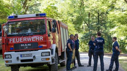  Das Feuer in dem mit Munition belasteten Gebiet wurde als Großschadenslage» eingestuft.