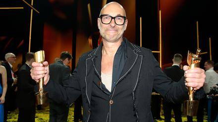 Der Gewinner des Abends: Regisseur Andreas Kleinert sammelte mit "Lieber Thomas" neun Filmpreise, darunter für den Besten Film in Gold und für die Beste Regie.