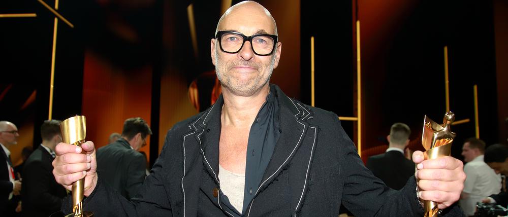 Der Gewinner des Abends: Regisseur Andreas Kleinert sammelte mit "Lieber Thomas" neun Filmpreise, darunter für den Besten Film in Gold und für die Beste Regie.