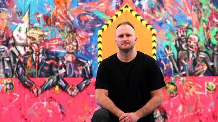 Marc Jung kam über Graffiti und Streetart zur Kunst.