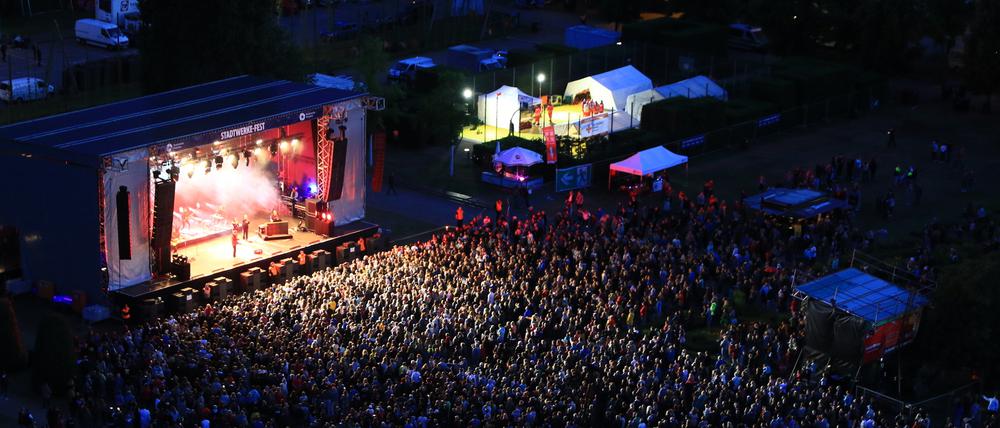 Insgesamt rund 20.000 Menschen kamen am Freitag und Samstag zum Stadtwerkefest.