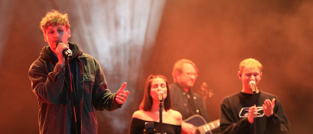 Tim Bendzko war am Samstag Stargast des Stadtwerkefests.
