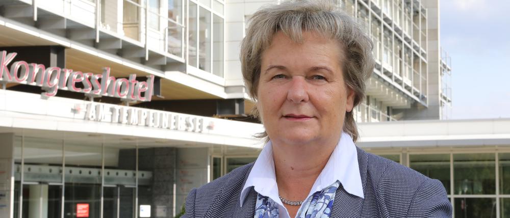 Jutta Braun, Geschäftsführerin des Kongresshotels.