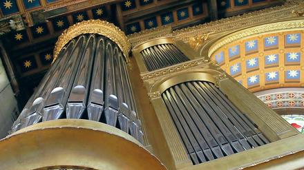 Die Woehl-Orgel in der Friedenskirche Potsdam.