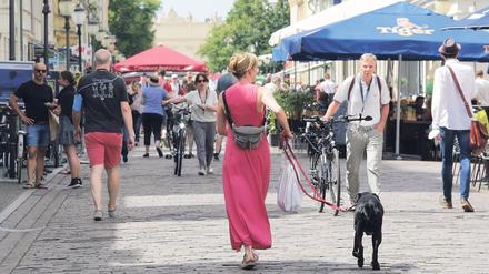 Brandenburger Straße: Das kann schon mal voll werden 