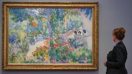 Die neue Schau "Farbe und Licht. Der Neoimpressionist Henri-Edmond Cross" im Museum Barberini Potsdam bildet den Hintergrund des Gesprächs. 