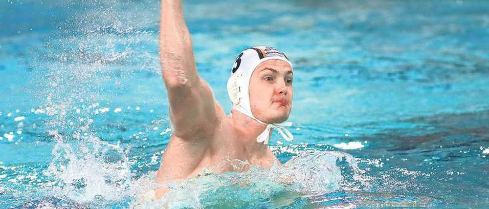 Jubilar. OSC-Wasserballer Max Kössler bestritt sein 100. Bundesligaspiel.