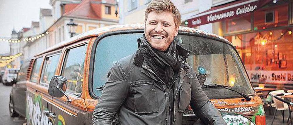 Eine Million Schritte. Gregorij Richters am Freitag in Potsdam.