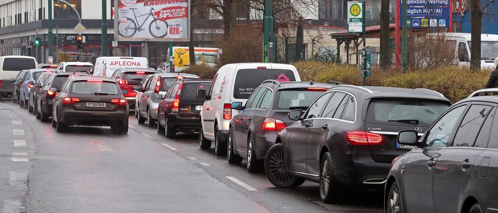 Die Luft in der Zeppelinstraße in Potsdam ist sauberer geworden.