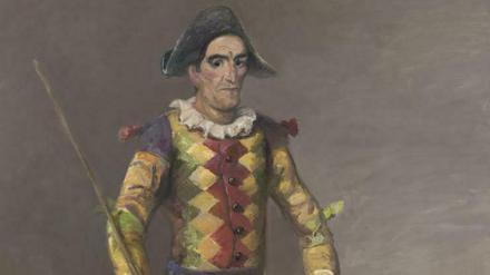 Harald Metzkes „Harlekin (Ukas)“ von 2008.