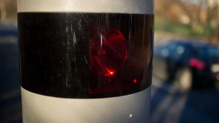 Der Hightech-Blitzer ist 2018 vom Leipziger Dreieck zur Nuthestraße umgezogen.