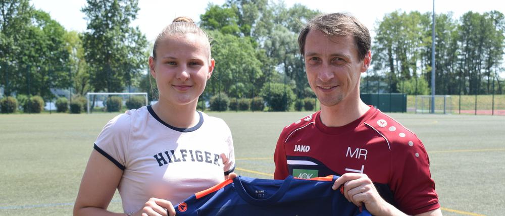 Turbine-Trainer Matthias Rudolph setzt künftig noch stärker auf technisch versierte Kickerinnen wie Neuzugang Malgorzata Mesjasz.