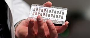 Ein Symbolbild zum Corona-Test.