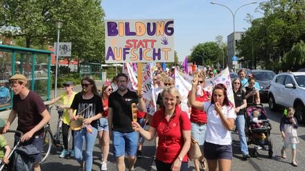 Im Mai wurde schon einmal in Potsdam demonstriert.