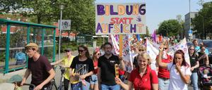Im Mai wurde schon einmal in Potsdam demonstriert.