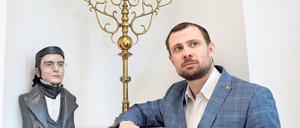 2016 begann Alexander Kovtun in Moskau sein Rabbiner-Studium. Heute lernt er am Abraham Geiger-Kolleg in Potsdam.