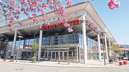 Das Stern-Center an der Nuthestraße im Süden von Potsdam.