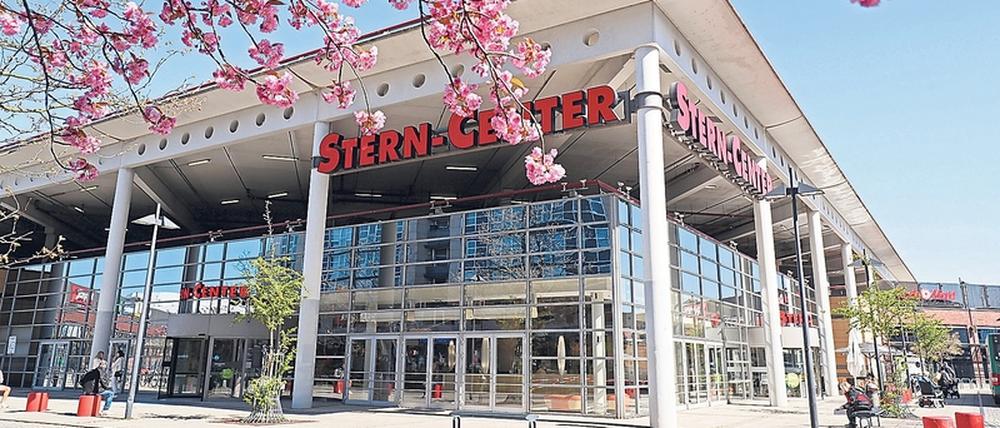 Das Stern-Center an der Nuthestraße im Süden von Potsdam.