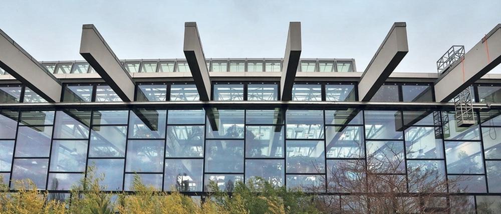 Die Wände der Tropenhalle könnten geöffnet werden.
