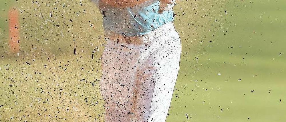 Haudraufundschlus. Lee Westwood ist inzwischen trainiert und meidet Alkohol. Foto: dpa