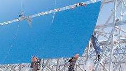 Große Pläne. Solar Millennium will in den USA an zwei Standorten solarthermische Kraftwerke bauen. Foto: picture-alliance/dpa