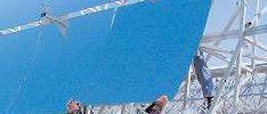 Große Pläne. Solar Millennium will in den USA an zwei Standorten solarthermische Kraftwerke bauen. Foto: picture-alliance/dpa