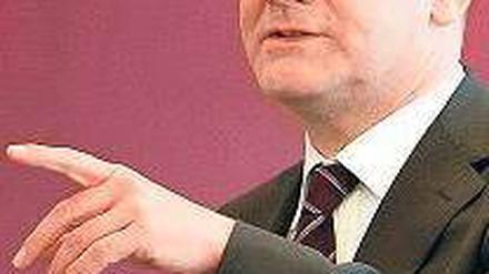 SDP-Spitzenkandidat Olaf Scholz.