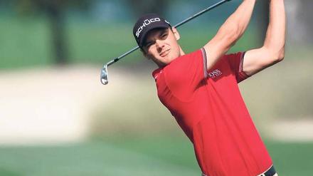 Der Schwung reicht nicht. Martin Kaymer konnte in Dubai die Schwäche des Weltranglistenersten Lee Westwood nicht nutzen und kam nur auf Rang 31. Foto: dpa