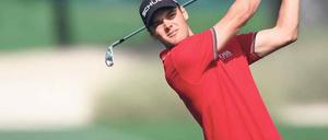Der Schwung reicht nicht. Martin Kaymer konnte in Dubai die Schwäche des Weltranglistenersten Lee Westwood nicht nutzen und kam nur auf Rang 31. Foto: dpa