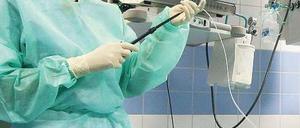 Blick in den Bauch. Die Darmspiegelung entdeckt Vorstufen von Krebs. Foto: pa/ZB