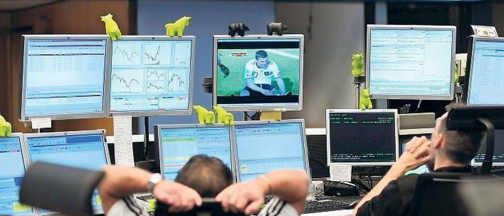 Fußball überall.