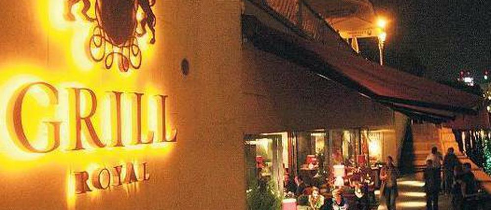 Star-Treff. Die alten Kumpels George Clooney und Matt Damon trafen sich hier, Hugh Grant speiste mit einer unbekannten Frau: Das Grill Royal ist bei Hollywood-Schauspielern momentan sehr angesagt. Foto: dpa