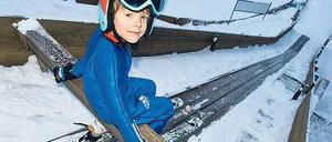 Die Aussicht ist auch ganz schön. Ein bisschen Mut gehört beim Sprung dazu … Foto: dpa