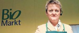Liebt die Bio-Küche. Renate Künast, Fraktionschefin der Grünen. 