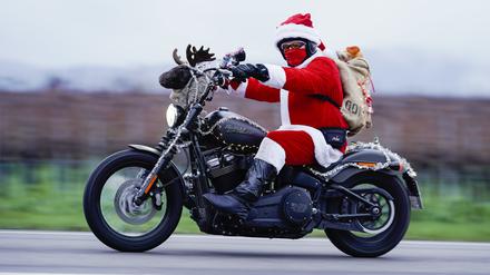 Hier bringt noch der Weihnachtsmann die Geschenke.