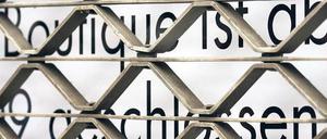 Dichtgemacht. Im Osten gingen in den ersten sechs Monaten des Jahres weniger Firmen pleite als im Westen.