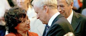 Zu Beginn der Koalition hatten sie sich noch richtig lieb: GAL-Fraktionschefin Goetsch und der Erste Bürgermeister Beust.