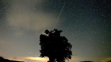 Ein Himmel wie aus einem Märchen. Diese Woche heißt es fleißig Sternschnuppen schauen.