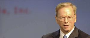 Google-Chef Eric Schmidt bei seiner Keynote auf der IFA 2010.