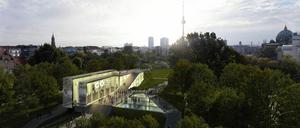 So könnte der Neubau im Monbijoupark aussehen.