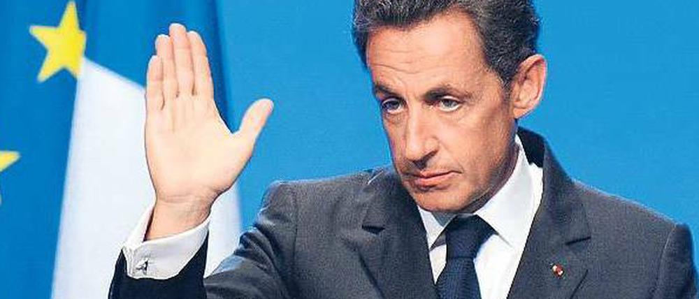 Im Clinch mit Brüssel. Frankreichs Präsident Nicolas Sarkozy ließ am Mittwoch verlauten, die Kritik von EU-Kommissarin Reding sei „inakzeptabel“.
