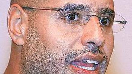 Saif al Islam Gaddafi.