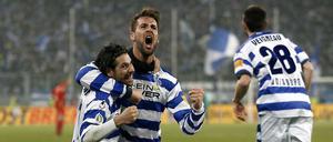 Jubel bei den Duisburgern: Der MSV hat das Pokalfinale erreicht und darf nun auf Europa hoffen.
