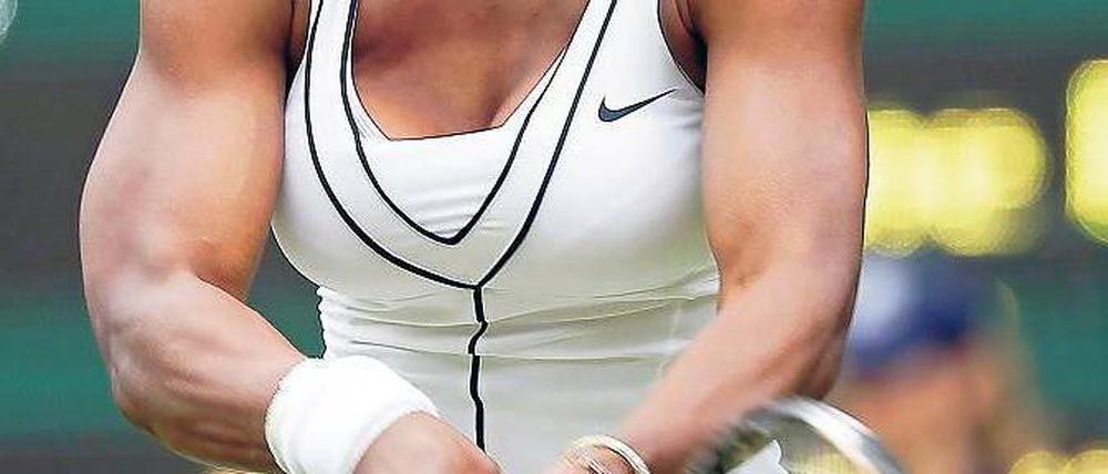 Muskelspiele auf Rasen. Mit der US-Amerikanerin Serena Williams ist auch das Powertennis nach Wimbledon zurückgekehrt. 