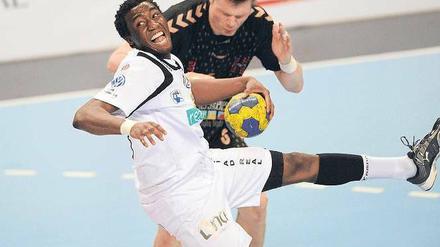 Star im Anmarsch. Luc Abalo (vorn) wurde mit Frankreich Olympiasieger, Welt- und Europameister – und gewann mit dem spanischen Klub Ciudad Real 2009 die Champions League. Jetzt trifft sein Verein in der Vorrunde auf die Füchse. 